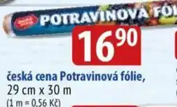 Bala Česká cena Potravinová fólie nabídka