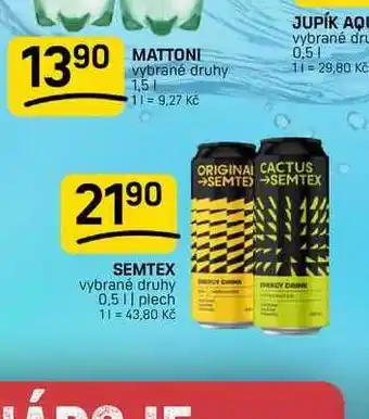 Flop SEMTEX vybrané druhy 0,5|| plech nabídka