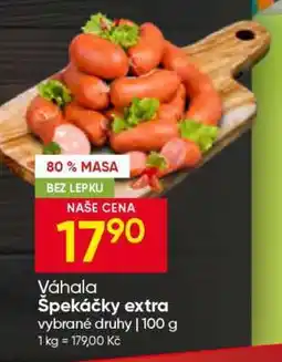 Hruška VÁHALA Špekáčky extra nabídka