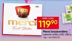 Hruška Merci bonboniéra nabídka