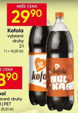 Hruška Kofola nabídka