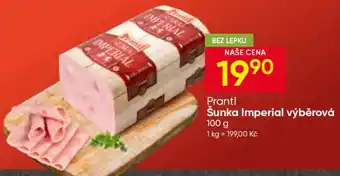 Hruška Prantl Šunka Imperial výběrová nabídka