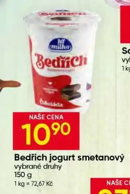 Hruška Bedřich jogurt smetanový nabídka