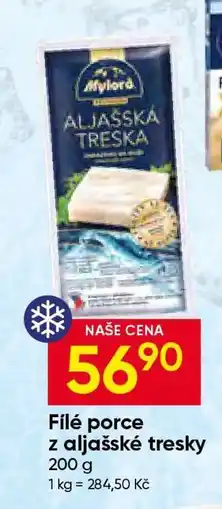 Hruška Filé porce z aljašské tresky nabídka