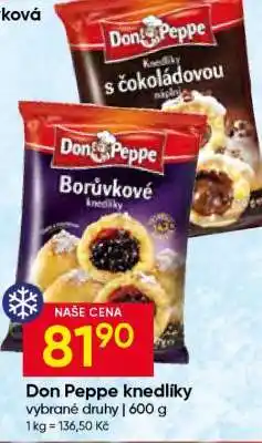 Hruška DON PEPPE Knedlíky nabídka
