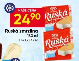 Hruška Ruská zmrzlina nabídka