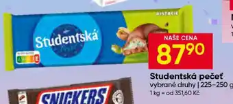 Hruška Studentská pečeť nabídka