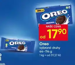 Hruška Oreo nabídka