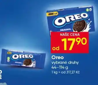 Hruška Oreo nabídka