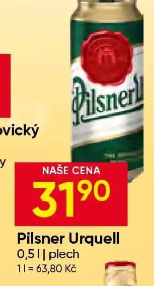 Hruška Pilsner Urquell nabídka