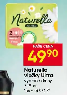 Hruška Naturella vložky Ultra nabídka