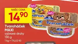 Hruška Tvaroháček Maxi nabídka
