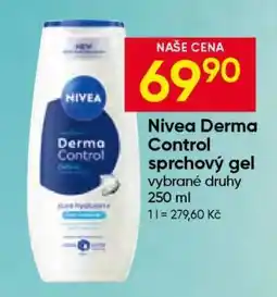 Hruška Nivea Derma Control sprchový gel nabídka