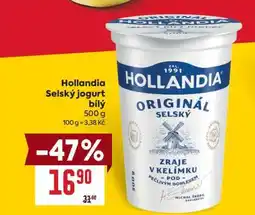 Billa Hollandia Selský jogurt bílý nabídka