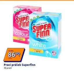 Action Prací prášek Superfinn nabídka