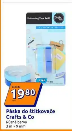 Action Páska do štítkovače Crafts & Co nabídka