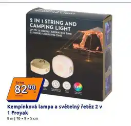 Action Kempinková lampa a světelný řetěz 2 v 1 Froyak nabídka