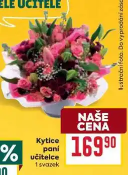 Billa Kytice paní učitelce nabídka