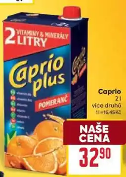 Billa Caprio plus Pomeranč nabídka