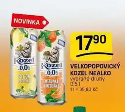 Flop VELKOPOPOVICKÝ KOZEL NEALKO vybrané druhy nabídka