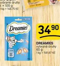Flop DREAMIES vybrané druhy nabídka
