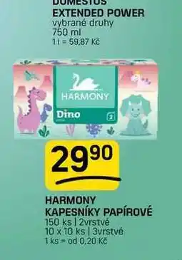 Flop HARMONY KAPESNÍKY PAPÍROVÉ 150 ks | 2vrstvé 10 x 10 ks 3vrstvé nabídka