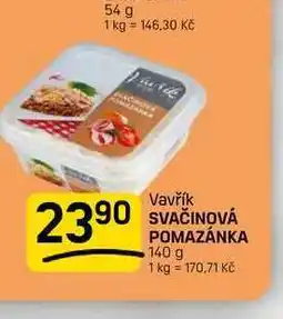 Flop SVAČINOVÁ POMAZÁNKA nabídka