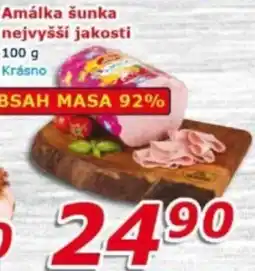 ESO MARKET Amálka šunka nejvyšší jakosti nabídka
