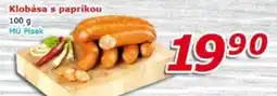 ESO MARKET Klobása s paprikou nabídka