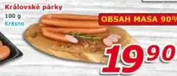 ESO MARKET Královské párky nabídka
