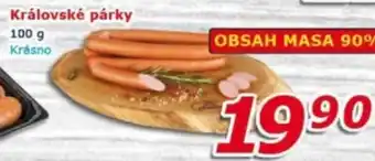 ESO MARKET Královské párky nabídka