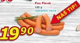 ESO MARKET Pan Párek nabídka