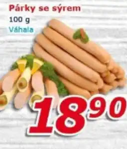 ESO MARKET Párky se sýrem nabídka