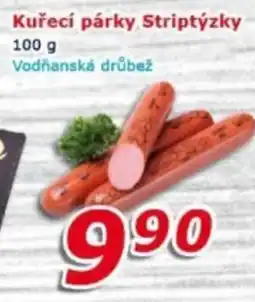 ESO MARKET Kuřecí párky Striptýzky nabídka