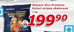 ESO MARKET Nowaco Zizu Premium Kuřecí stripsy obalované nabídka