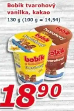 ESO MARKET Bobík tvarohový vanilka, kakao nabídka