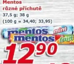 ESO MARKET Mentos nabídka