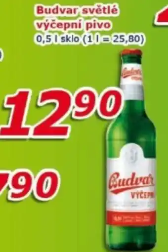 ESO MARKET Budvar světlé výčepní pivo nabídka