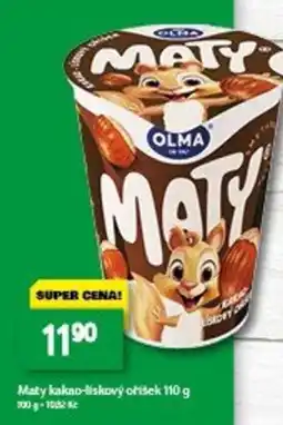 Brněnka Olma Maty kakao-liskovy orisek nabídka