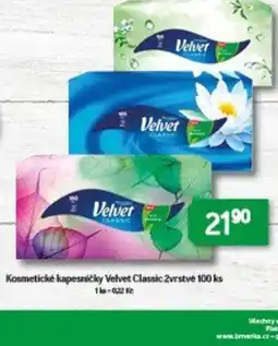 Brněnka Kosmetické kapesničky Velvet Classic 2vrstvé nabídka