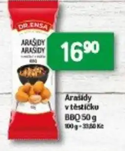 Brněnka Arašidy v těstíčku BBQ nabídka