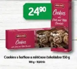 Brněnka Cookies s hořkou a mléčnou čokoládou nabídka