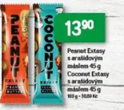 Brněnka Peanut Extasy sarašidovým máslem Coconut Extasy sarašidovým máslem nabídka