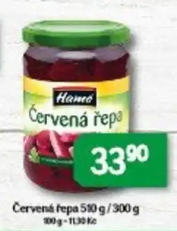 Brněnka Červená řepa nabídka
