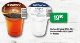 Brněnka Bozkov Originál 37.5% Božkov Vodka 37,5% nabídka