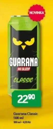 Brněnka Guarana Classic nabídka