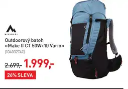 Intersport Outdoorový batoh >>Make II CT 50W+10 Vario<< nabídka