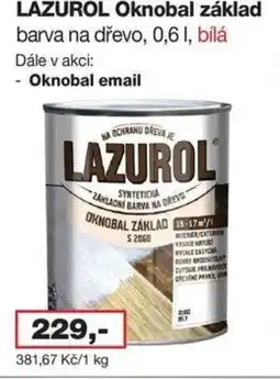 Barevný ráj LAZUROL Oknobal základ nabídka