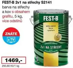 Barevný ráj FEST-B 2v1 na střechy S2141 barva na střechy nabídka