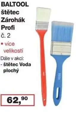 Barevný ráj BALTOOL štětec Zárohák Profi nabídka